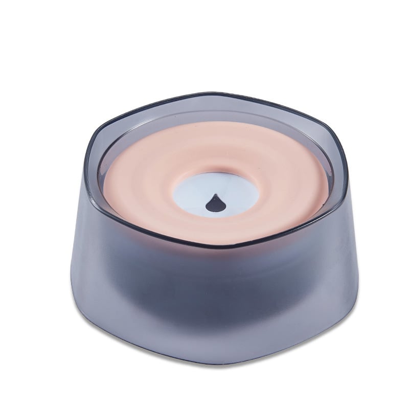 Splash-Proof Pet Water Bowl – No-Mess Floating Plate Design for Dogs & Cats