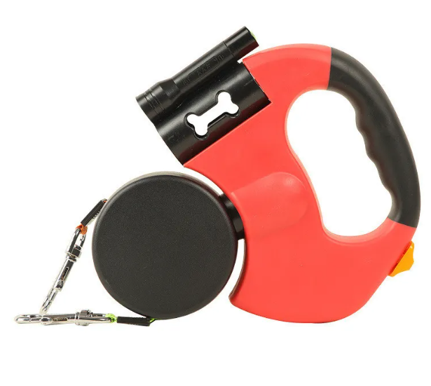 Dual Retractable Dog Leash – Double Dog Leash with 3M Telescopic Lines