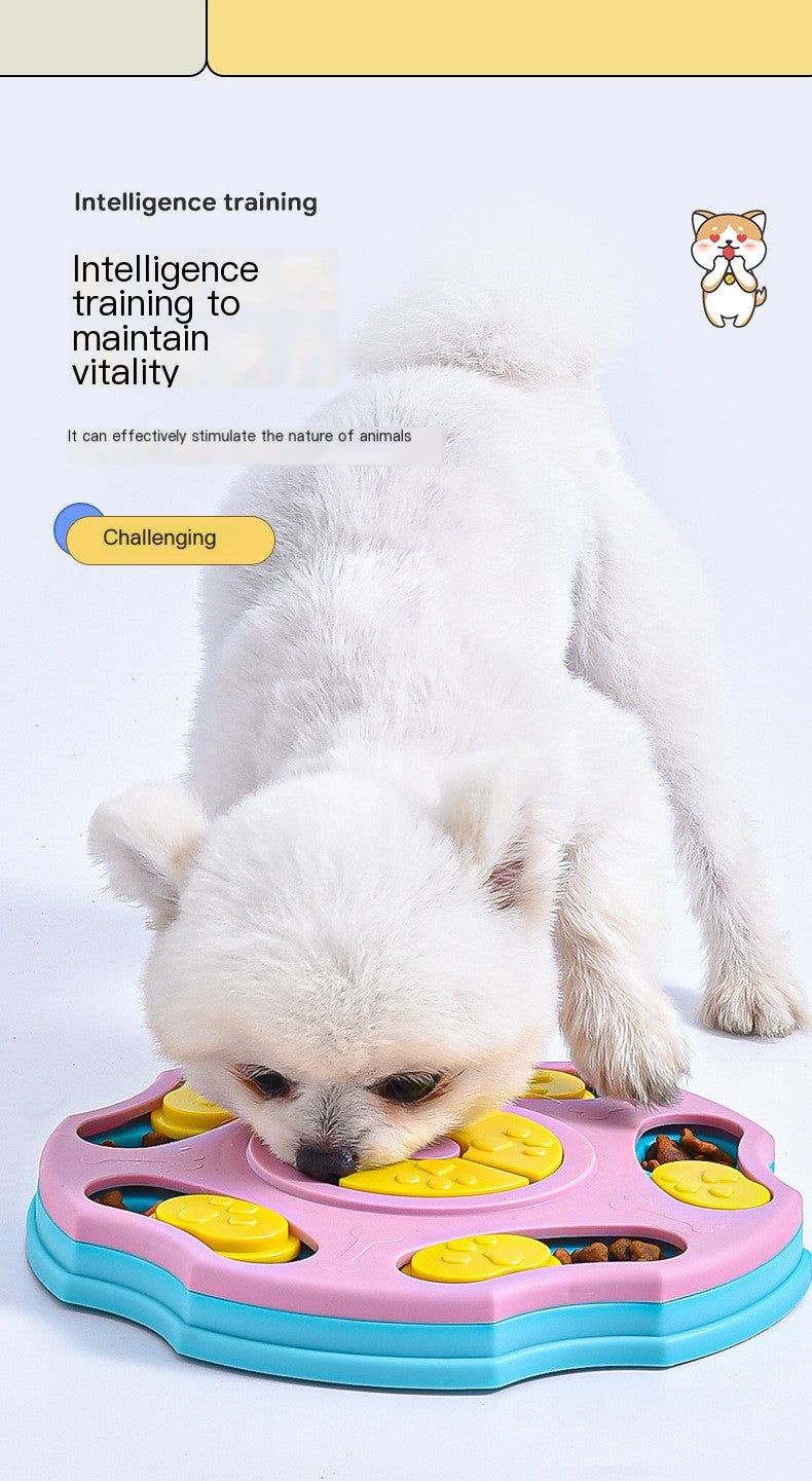 Interactive Dog Puzzle Feeder