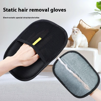 Pet Grooming Glove – Deshedding Hair Removal Mitt