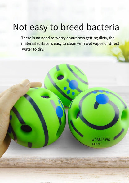 Sound-Making Dog Ball | Roll, Chase & Shared Play