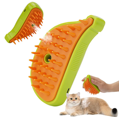 2-in-1 Pet Spray Grooming Brush