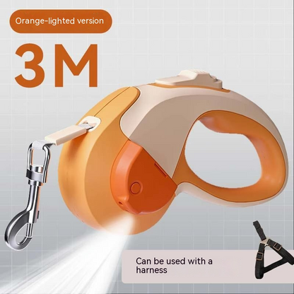 LED Retractable Dog Leash – 3m & 5m