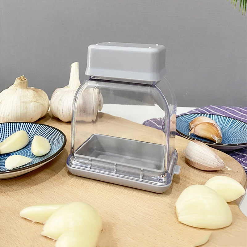 Manual Pressing Garlic Grinding Grater Cutter Cooking Tool Garlic Peeler Kitchen Accessories Kitchen Gadgets and Accessories
