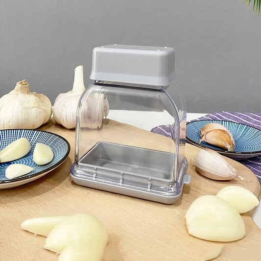 Manual Pressing Garlic Grinding Grater Cutter Cooking Tool Garlic Peeler Kitchen Accessories Kitchen Gadgets and Accessories