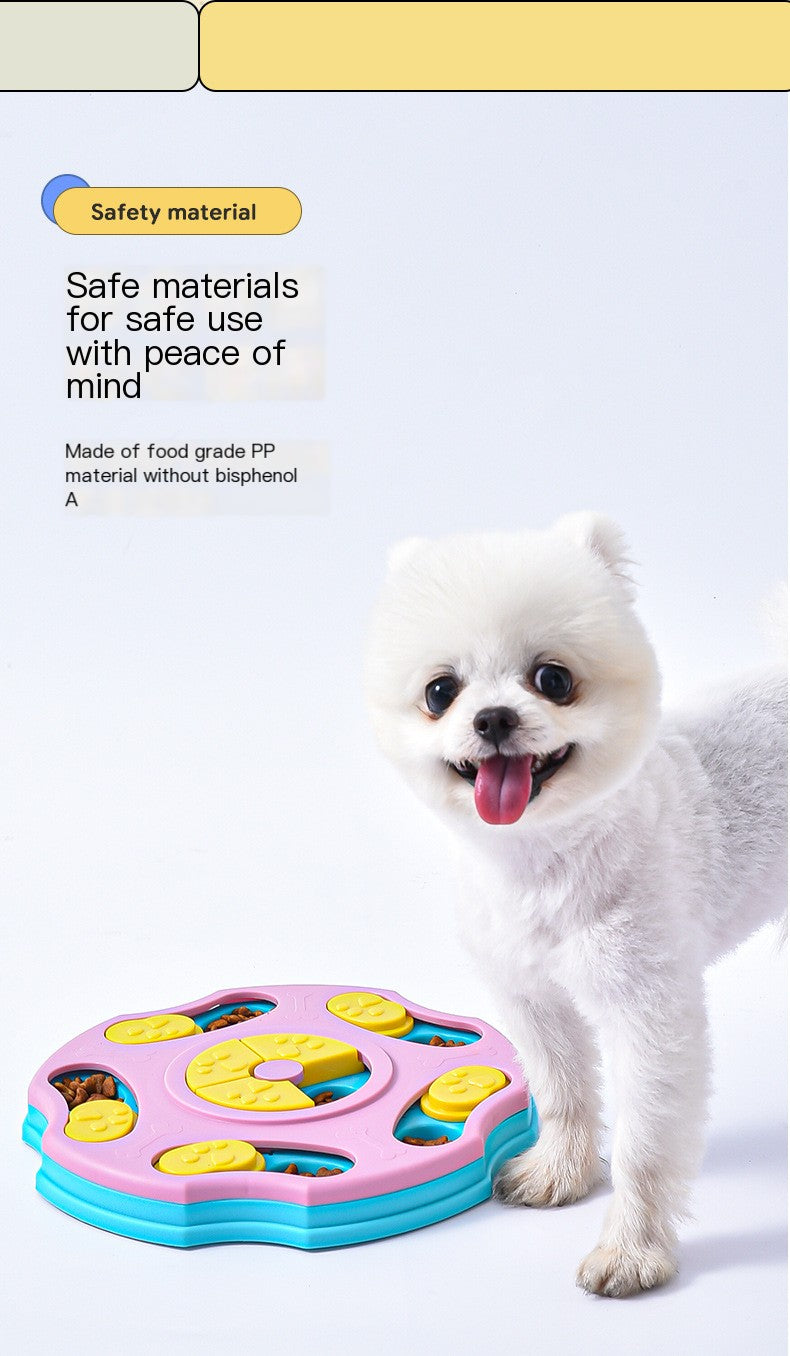 Interactive Dog Puzzle Feeder