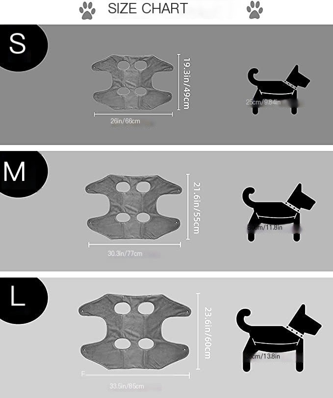 Pet Grooming Hammock – Soft Restraint Bag for Cats & Dogs