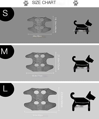 Pet Grooming Hammock – Soft Restraint Bag for Cats & Dogs