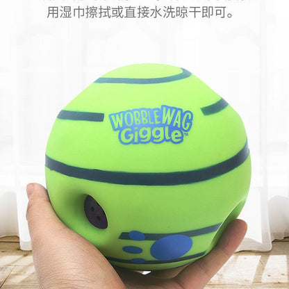 Sound-Making Dog Ball | Roll, Chase & Shared Play