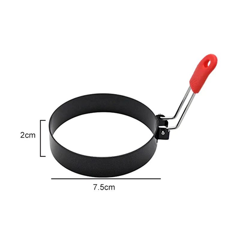Professional Stainless Steel Egg Fried Ring Nonstick round Pancake Mold