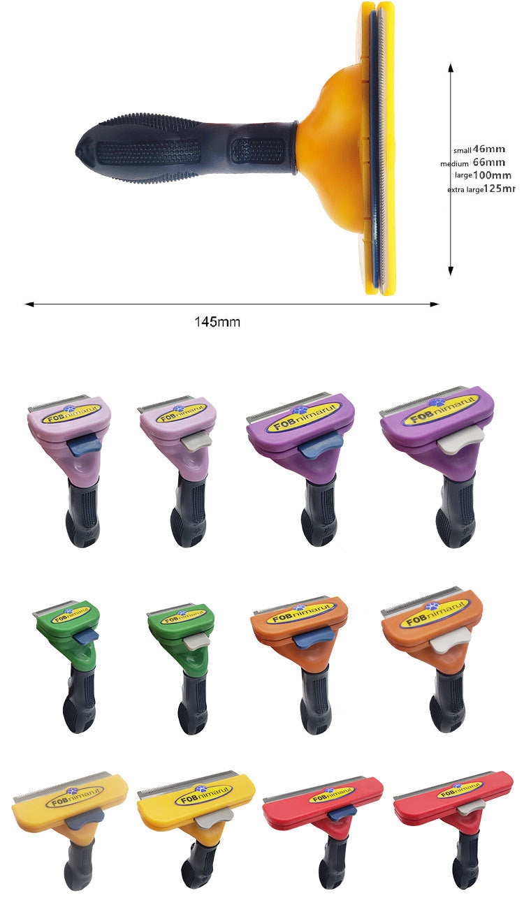 Self-Cleaning Deshedding Comb for Dogs & Cats