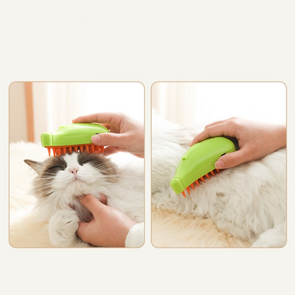 2-in-1 Pet Spray Grooming Brush