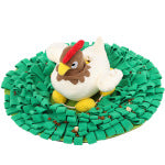 Hen & Egg Sniff Mat Puzzle Toy – Interactive Enrichment Set for Dogs & Cats