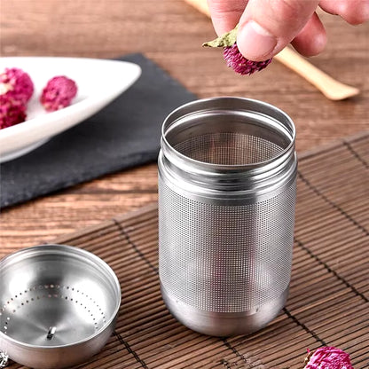 Tea Strainer Stainless Steel Tea Infuser Tea Leaves Spice Seasoning Ball Strainer Teapot Fine Mesh Coffee Filter Teaware