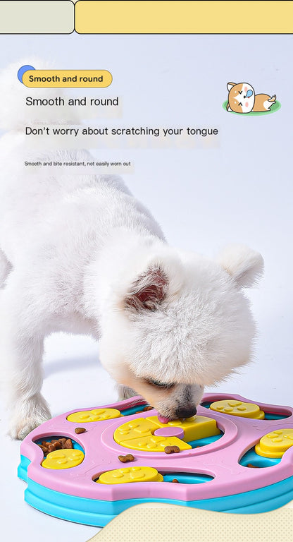 Interactive Dog Puzzle Feeder