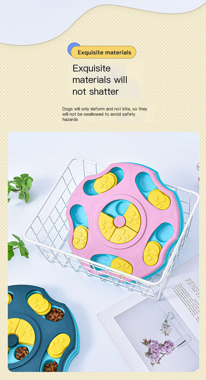 Interactive Dog Puzzle Feeder