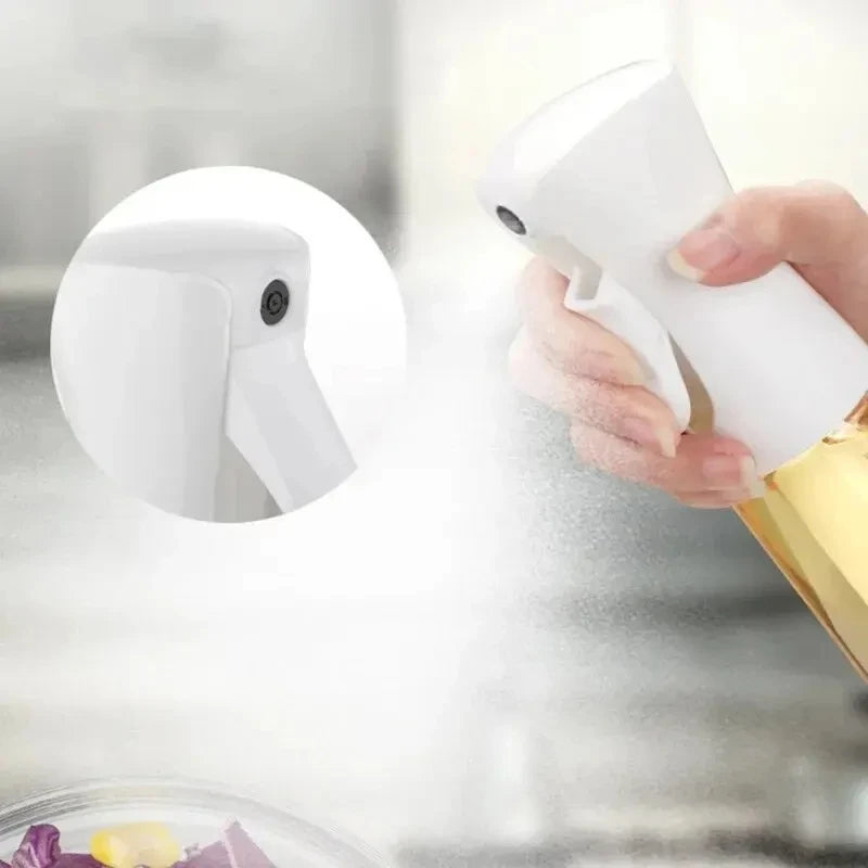 1Pc 200Ml/300Ml Oil Spray Bottle Kitchen Cooking Olive Oil Dispenser Camping BBQ Baking Vinegar Soy Sauce Sprayer Containers