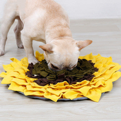 Sunflower Dog Snuffle Mat