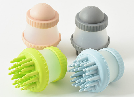 TPR Pet Bath Massage Brush