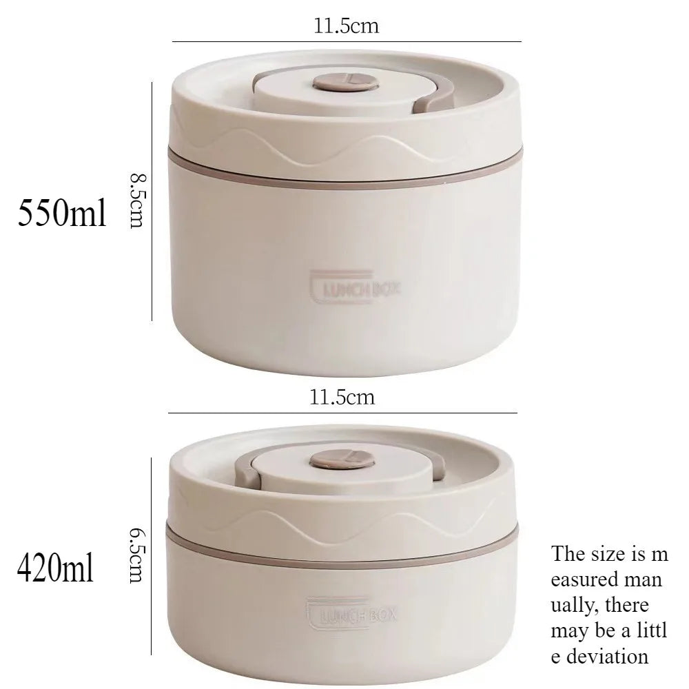 3Pcs Insulated Lunch Box 304 Stainless Steel Food Grade Lunch Box Set with Insulation Bag 3 Individually Stackable Lunch Boxes