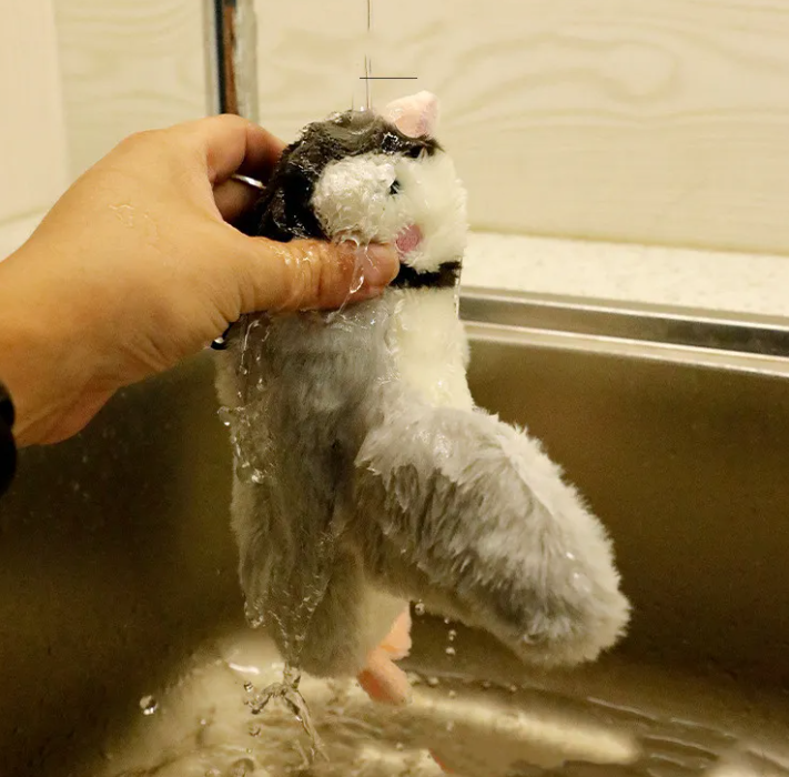 Squeaky Plush Pet Toy