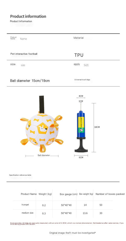 Sound-Making Dog Toy Ball
