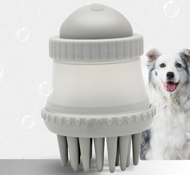 TPR Pet Bath Massage Brush