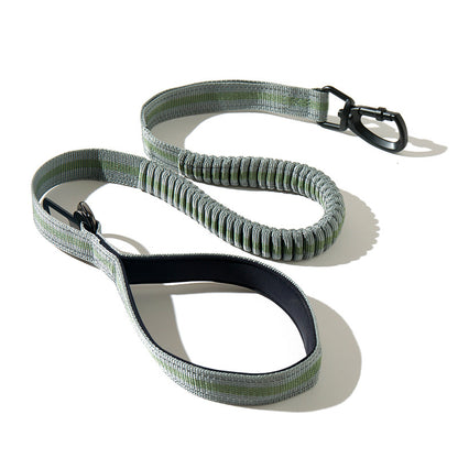 Fluorescent Retractable Dog Leash – Safe, Visible & Built for Every Walk