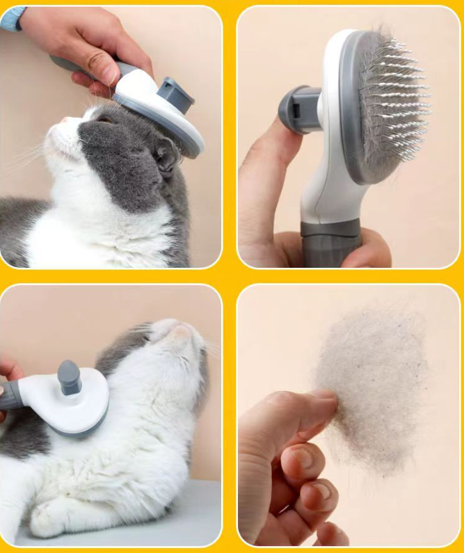 Grooming Brush for Long-Haired Dogs