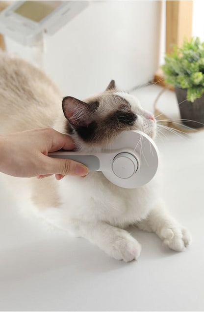 Round Handle Pet Passage Comb – Gentle Grooming for Happy Pets
