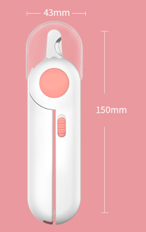 LED Pet Nail Clippers for Cats & Dogs
