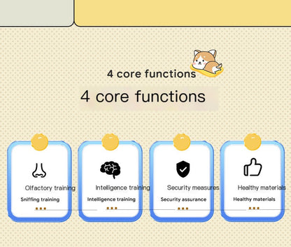 Interactive Dog Puzzle Feeder