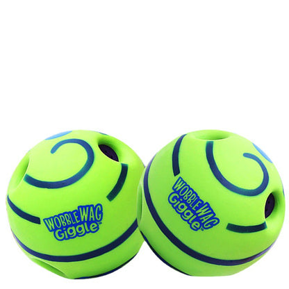 Sound-Making Dog Ball | Roll, Chase & Shared Play
