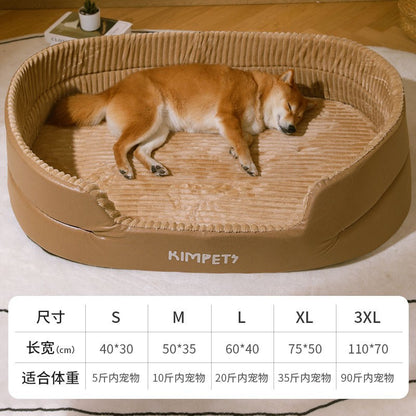 Universal Pet Bed – Cozy, Washable & All-Season Comfort
