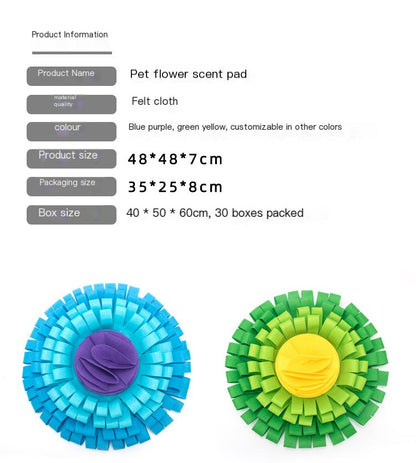 Hen & Egg Sniff Mat Puzzle Toy – Interactive Enrichment Set for Dogs & Cats