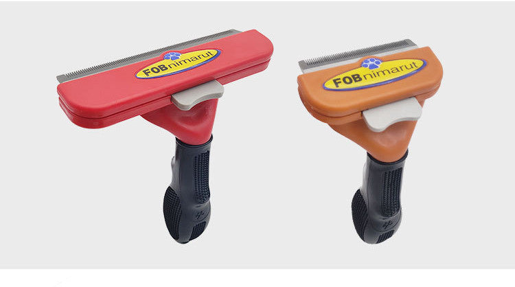Self-Cleaning Deshedding Comb for Dogs & Cats