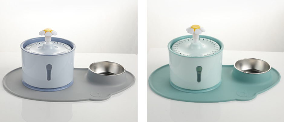 Filtered Pet Water Fountain for Cats & Dogs