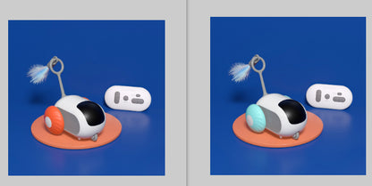 Interactive Cat Car Toy