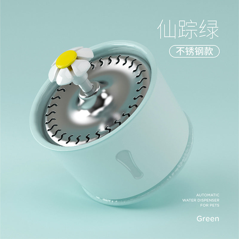 Filtered Pet Water Fountain for Cats & Dogs