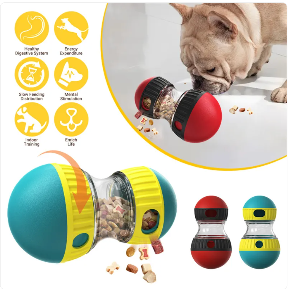 Adjustable Treat-Dispensing Dog Puzzle Toy