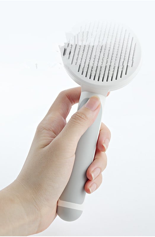 Round Handle Pet Passage Comb – Gentle Grooming for Happy Pets