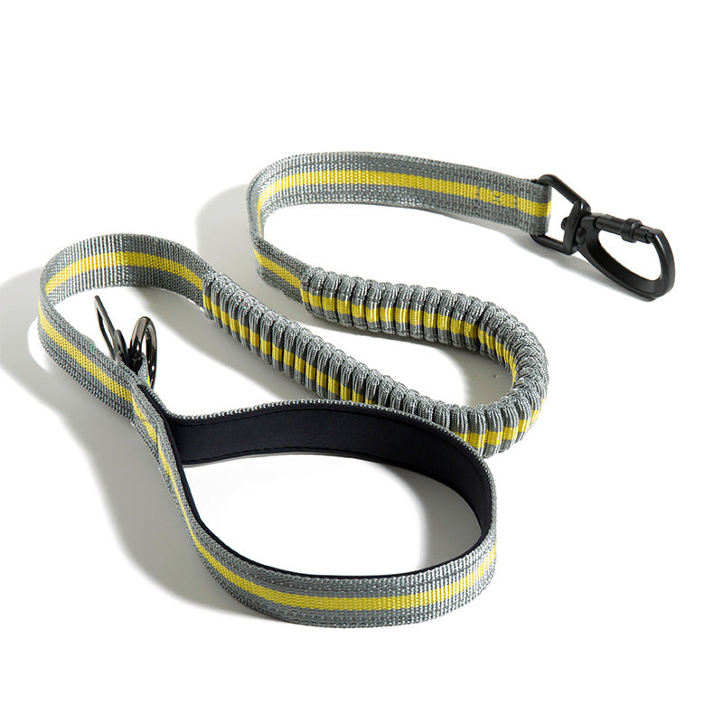 Fluorescent Retractable Dog Leash – Safe, Visible & Built for Every Walk