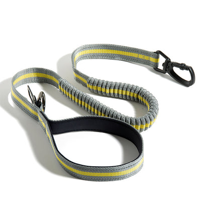 Fluorescent Retractable Dog Leash – Safe, Visible & Built for Every Walk