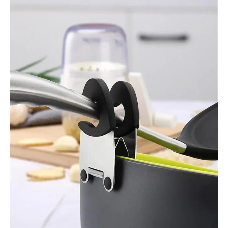 1Pc Pot Clamp Holder Spoon Rack Clamp Pot Clamp Pot Clamp Pot Clamp Spoon Pot Holder Spoon Pot Clamp