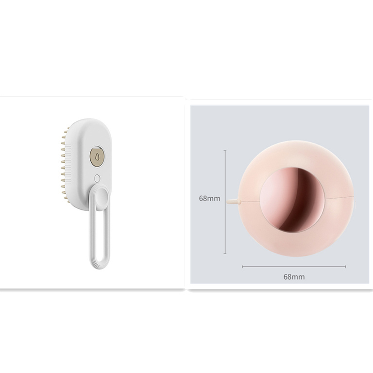 USB Rechargeable Pet Grooming Brush with Mist