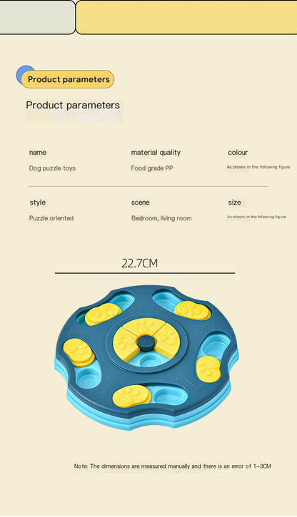 Interactive Dog Puzzle Feeder