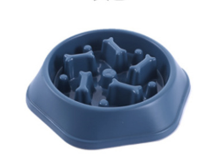 Home Style Bone Slow Feed Dog Bowl – Anti-Choke Feeding Bowl for Dogs