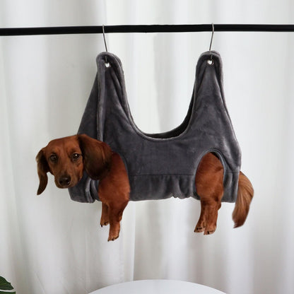 Pet Grooming Hammock – Soft Restraint Bag for Cats & Dogs