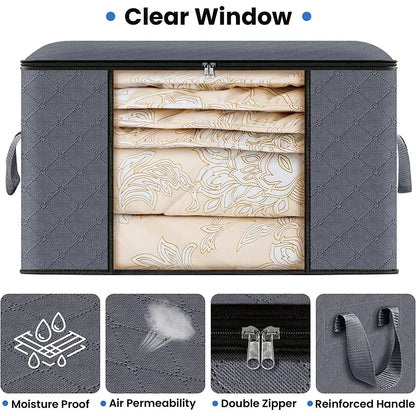 Quilt Storage Bag, Clothing Sorting Bag, Moving and Organizing Household Bedding Storage Box, Supplies