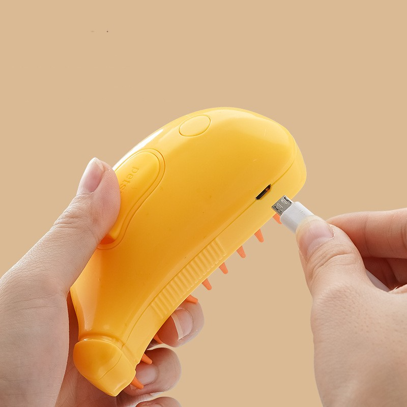 2-in-1 Pet Spray Grooming Brush